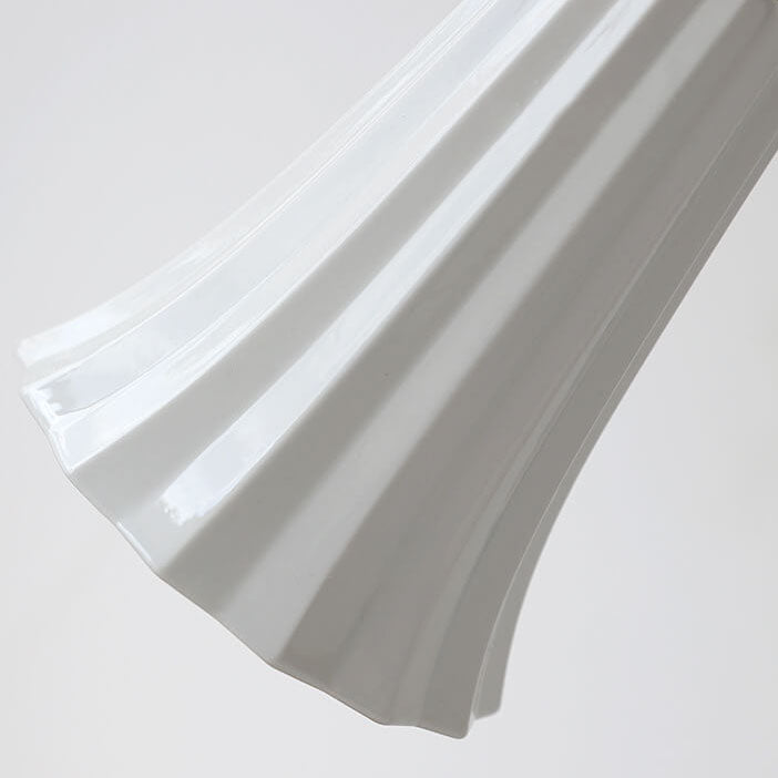 Lámpara colgante de 1 luz con textura cerámica minimalista moderna 