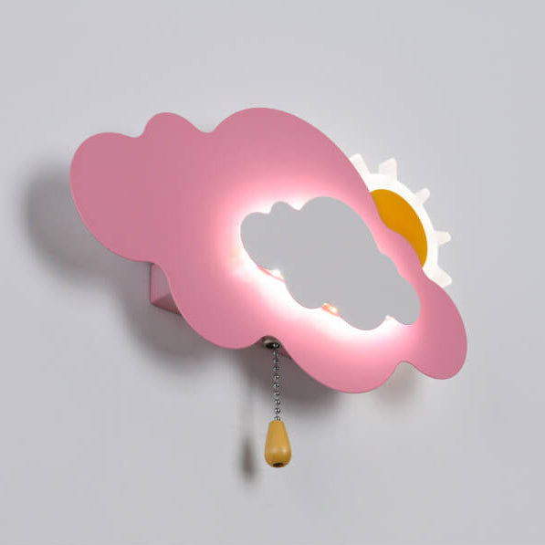 Cartoon kreative Wolken Acryl LED Wandleuchte Lampe 