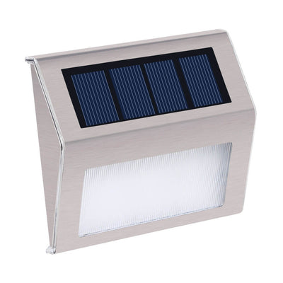 Solar wasserdichtes Stereo-Dreieck-Design LED Outdoor-Gang-Treppenlicht 