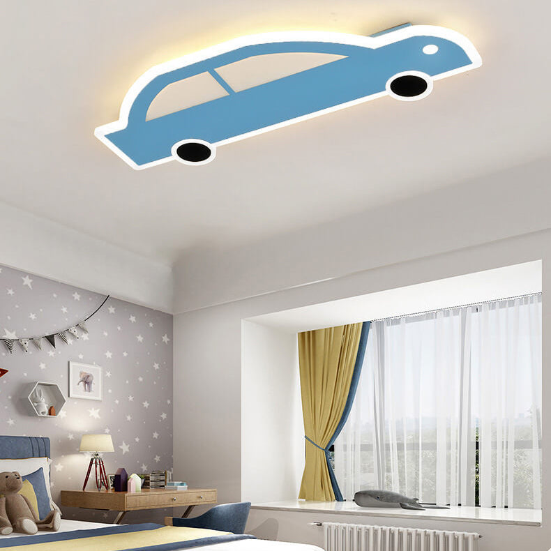 Cartoon Kreative Autoform Eisen LED Deckenleuchte 