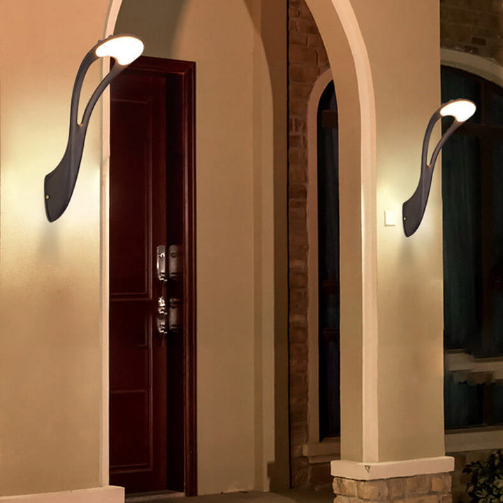 Lámpara de aplique de pared impermeable LED para exteriores de camino creativo moderno 