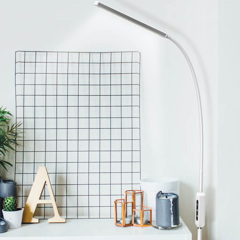 مصباح أرضي LED قابل للتعديل لحماية العين ABS الحديث 