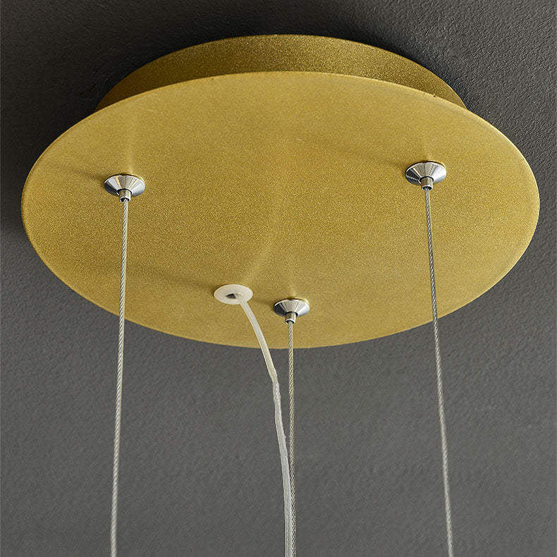 Zeitgenössische kreative Ginkgo-Blatt-Eisen-Acryl-LED-Pendelleuchte für Wohnzimmer 