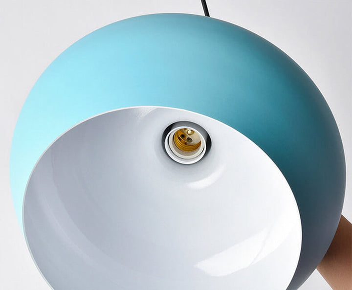 Suspension Luminaire 1 Lumière en Forme de Bouteille en Aluminium Macaron Nordique 