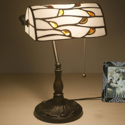 Vintage Tiffany Lucite Beads Design 1-Light Table Lamp