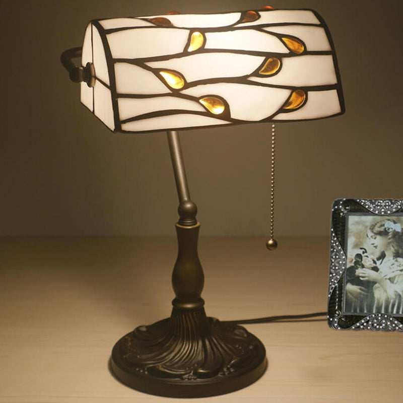 Vintage Tiffany Lucite Beads Design 1-Light Table Lamp
