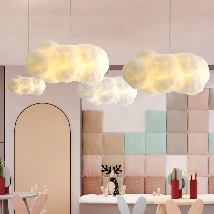 Floating Cloud 1-Light LED Pendant Light