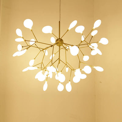 Modern Metal Branches 27/36 Light Fireflies LED Chandeliers