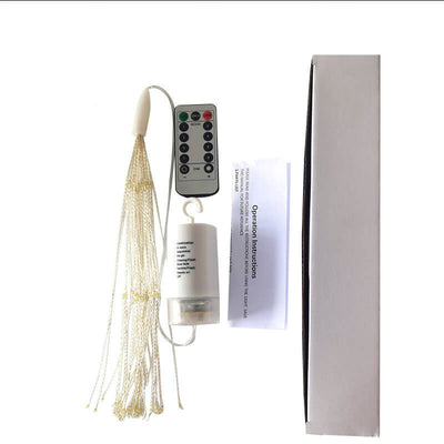 Feux d'artifice Lumière Pissenlit Fil de cuivre 120/200 Lumière Batterie USB Solaire LED Lumière décorative 