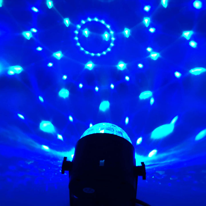 Lumière de fête USB Magic Ball LED Disco Couleurs clignotantes pour scène 