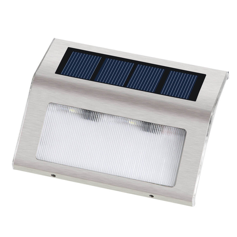 Solar wasserdichtes Stereo-Dreieck-Design LED Outdoor-Gang-Treppenlicht 
