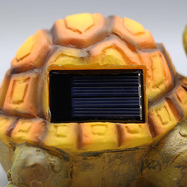Luz LED solar contemporánea y creativa de resina con forma de animal, impermeable, para jardín, césped y paisajismo 