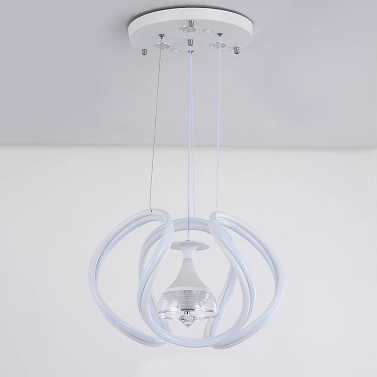 Lámpara de Araña LED de Combinación de Línea Creativa Nórdica 