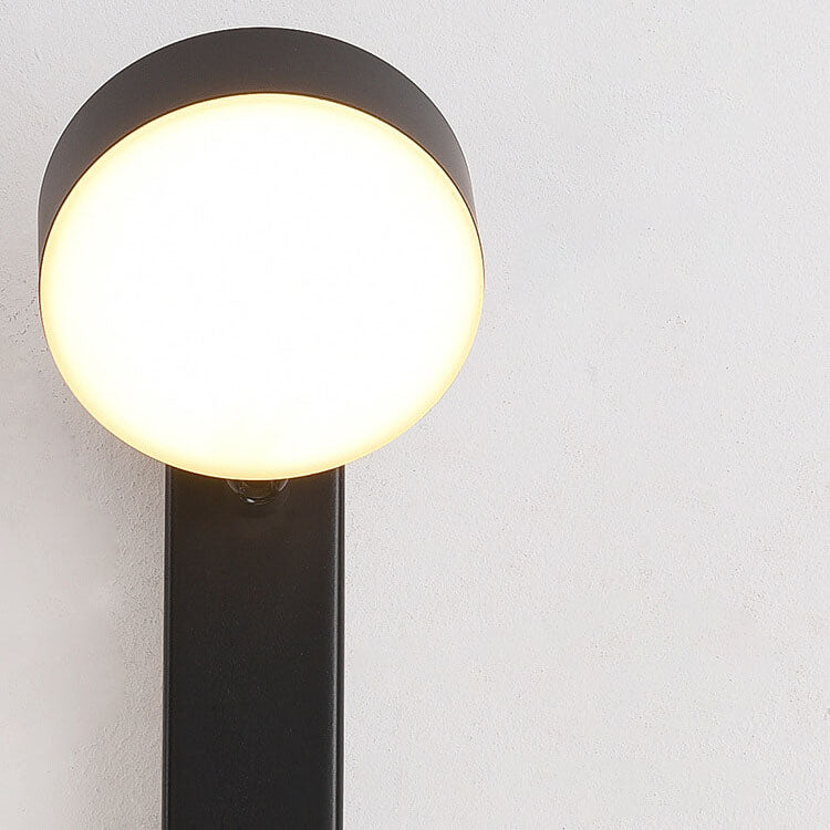 Lámpara de pared LED USB con base rectangular redonda minimalista nórdica 