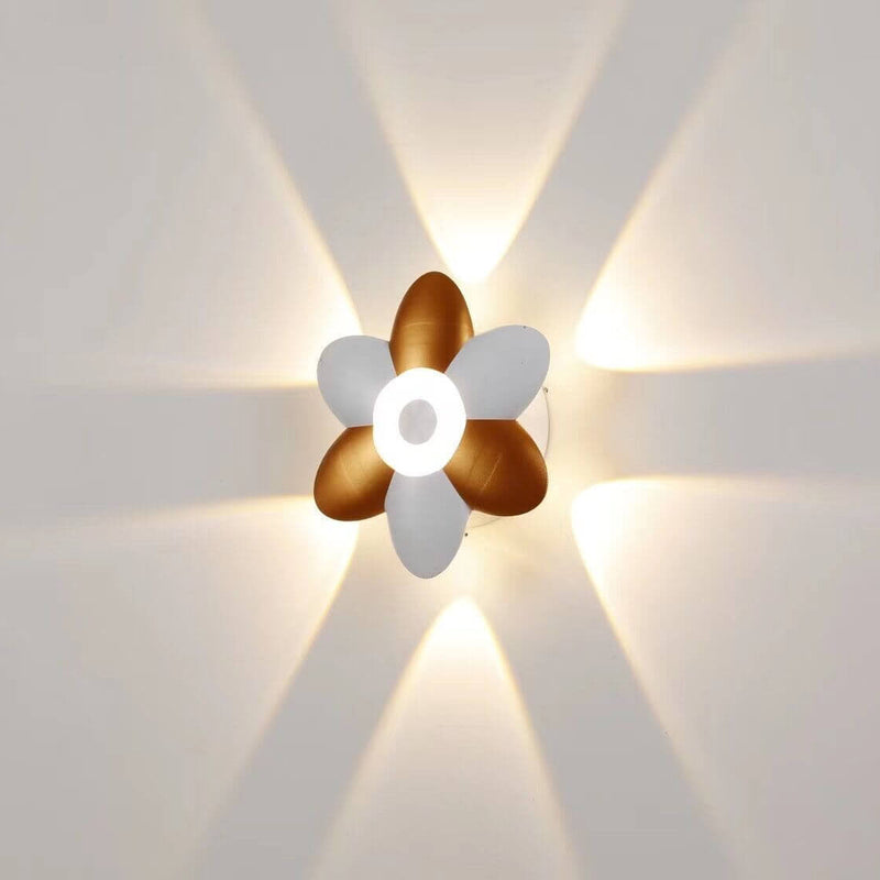 مصباح جداري LED مضيء بتصميم عصري وإبداعي من الألومنيوم 