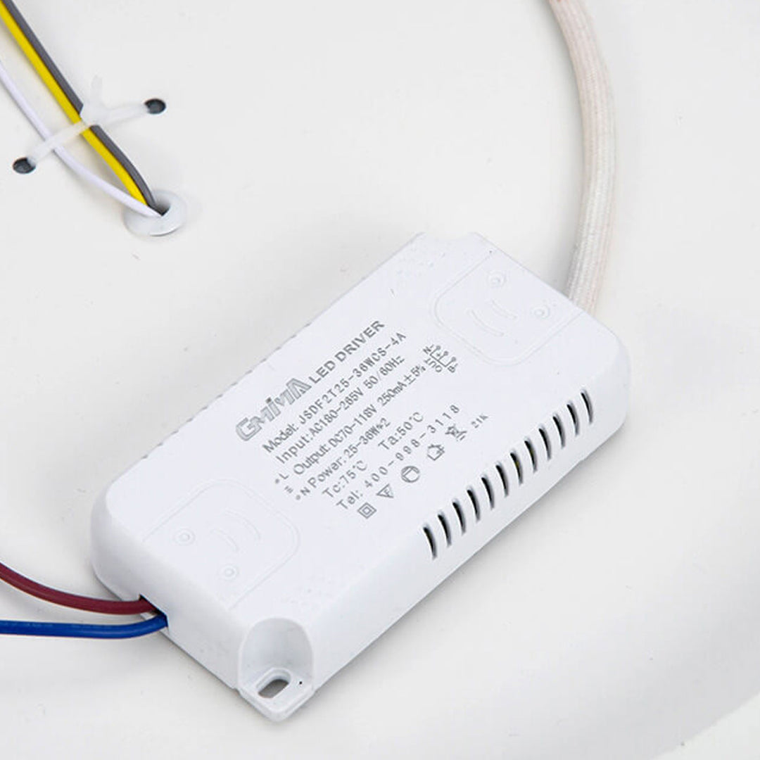 Moderne minimalistische Aluminium Acryl Runde Dreieck LED Unterputz Deckenleuchte 