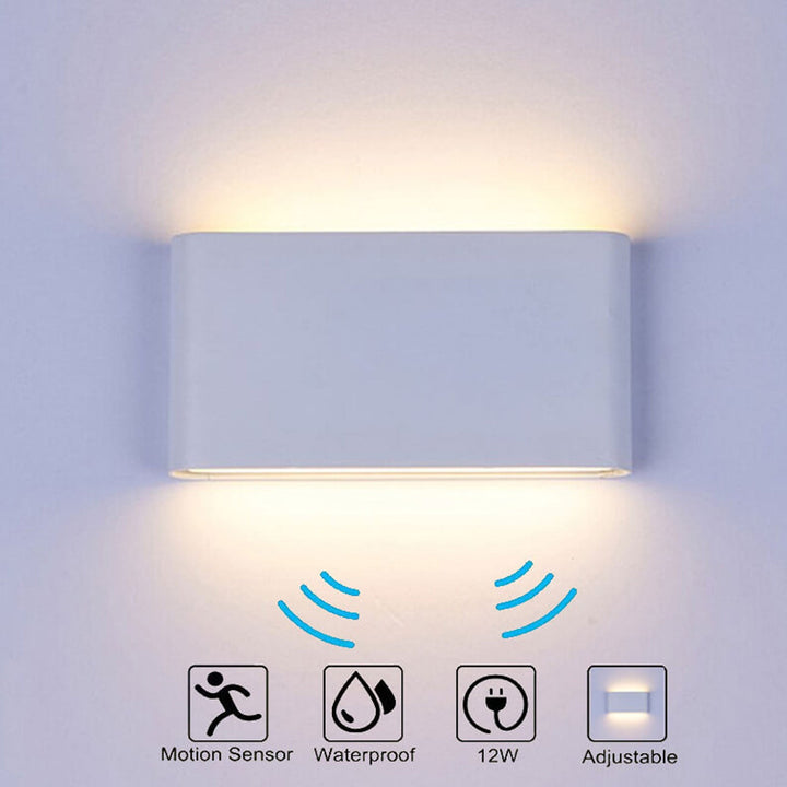 Induktions-Aufladbare Magnetische LED Außenwandleuchte für den menschlichen Körper 