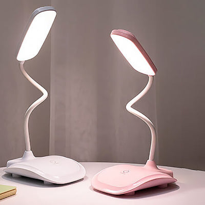 Simple Adjustable Hose Touch Infinitely Dimmable LED Reading Desk Lamp