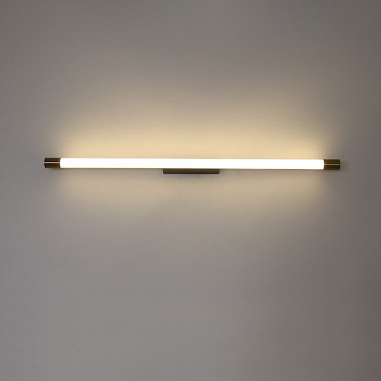 مصباح حائطي LED أنيق بأنبوب رفيع من الألومنيوم والبولي كربونات بأسلوب عصري بسيط لغرفة المعيشة 