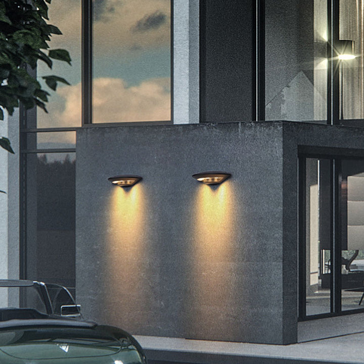 Lampe murale étanche LED ronde moderne créative en forme de soucoupe volante 
