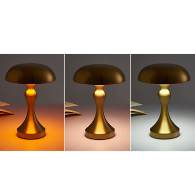 Nordic Creative Dome Dumbbell LED Touch USB Night Light Table Lamp