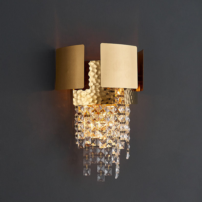 European Light Luxury Crystal 1-Light Wandleuchte 