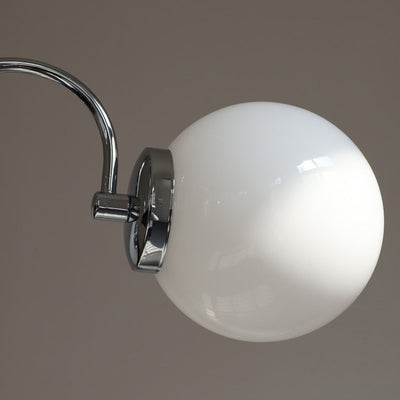 Lustre en verre cuivre traditionnel français Orb 3/4/5 lumières pour salon 