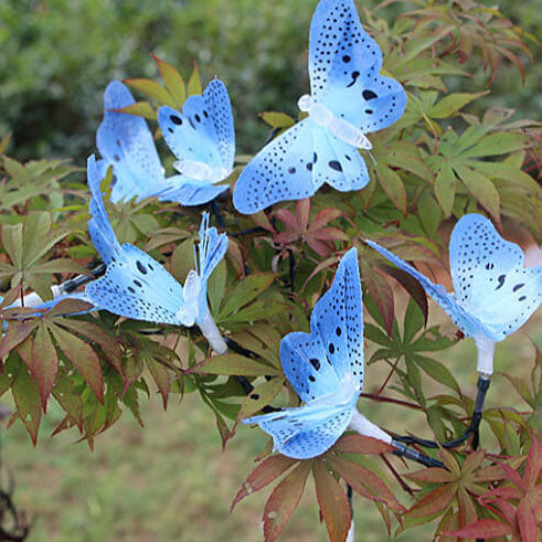 Solar Modern Creative Butterfly LED Decorative String Lights