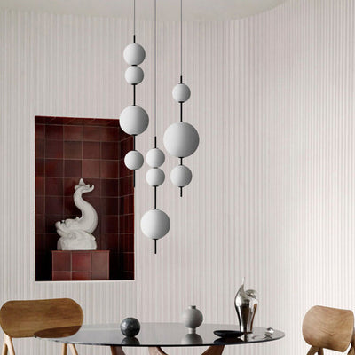 Modern Minimalist Creative Glass Ball LED Pendant Light