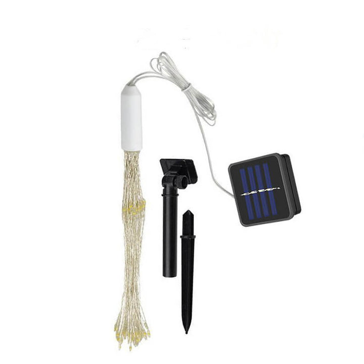Feuerwerkslicht Löwenzahn Kupferdraht 120/200 Licht Batterie USB Solar LED Dekoratives Licht 