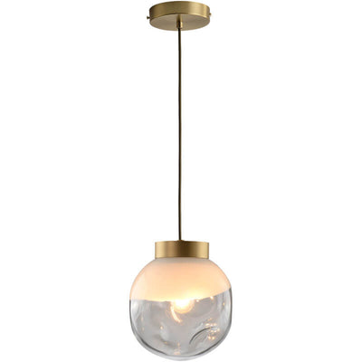 Modern Creative Glass Irregular Sphere 1-Light  Pendant Light