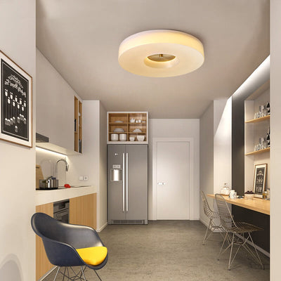 Circle 1-Light LED Flush Mount Lighting