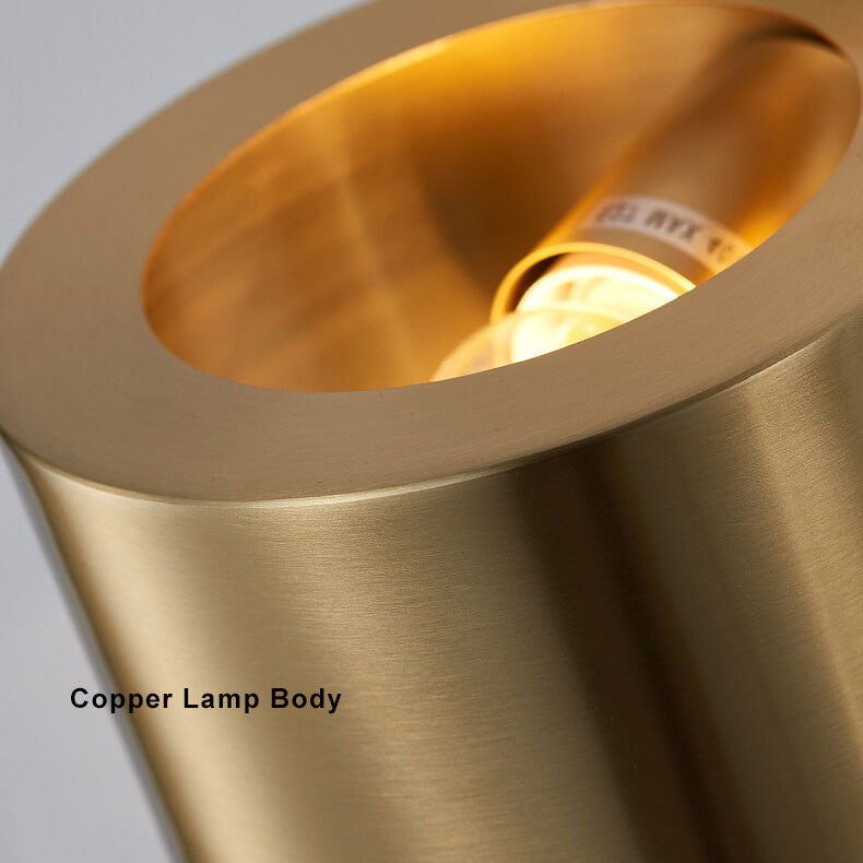 Modern 1-Light Drum Shaped Wall Sconce Lamp