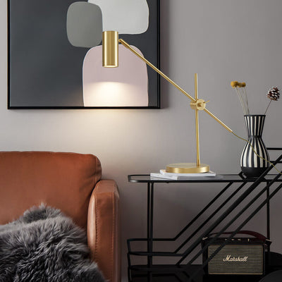 Modern 1-Light Adjustable Light Angle Led Table Lamps