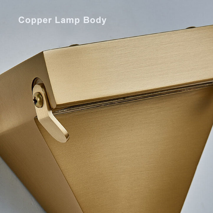 Modern Geometry 1-Light LED Wall Sconce Lamp