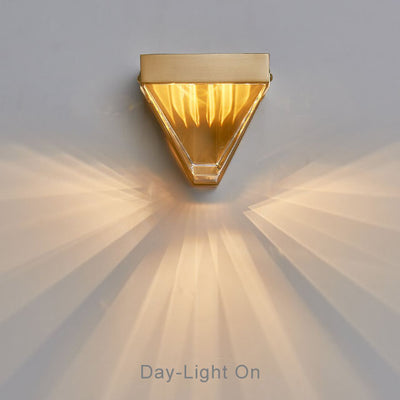 Moderne Geometrie 1-Licht-LED-Wandleuchte 