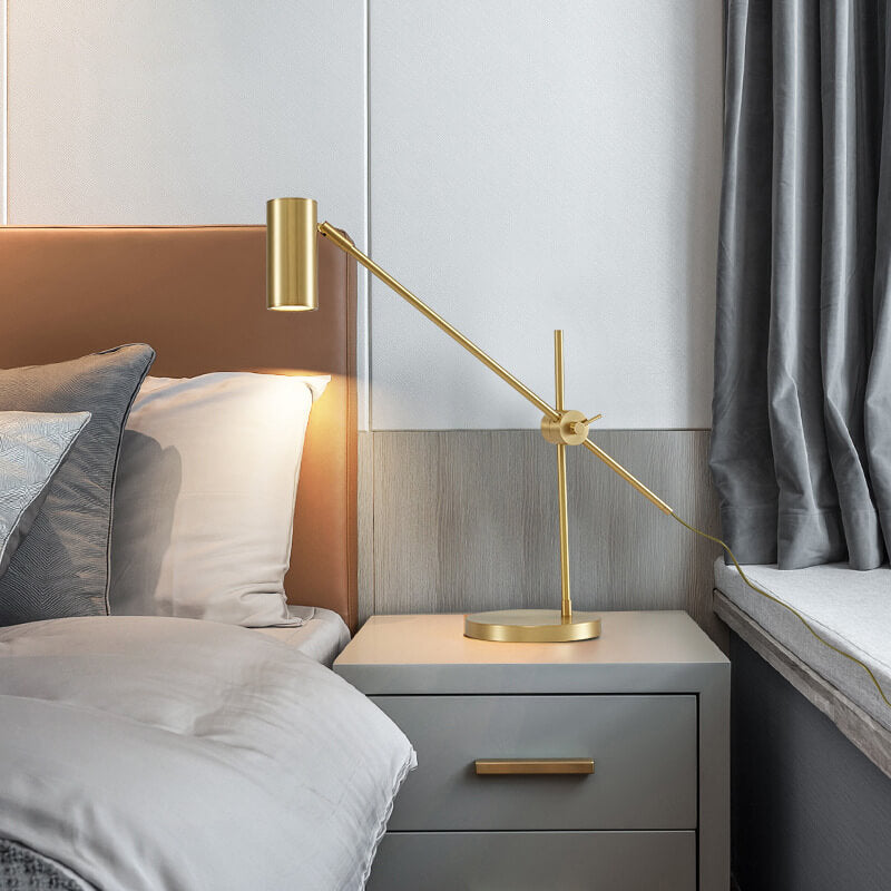 Modern 1-Light Adjustable Light Angle Led Table Lamps