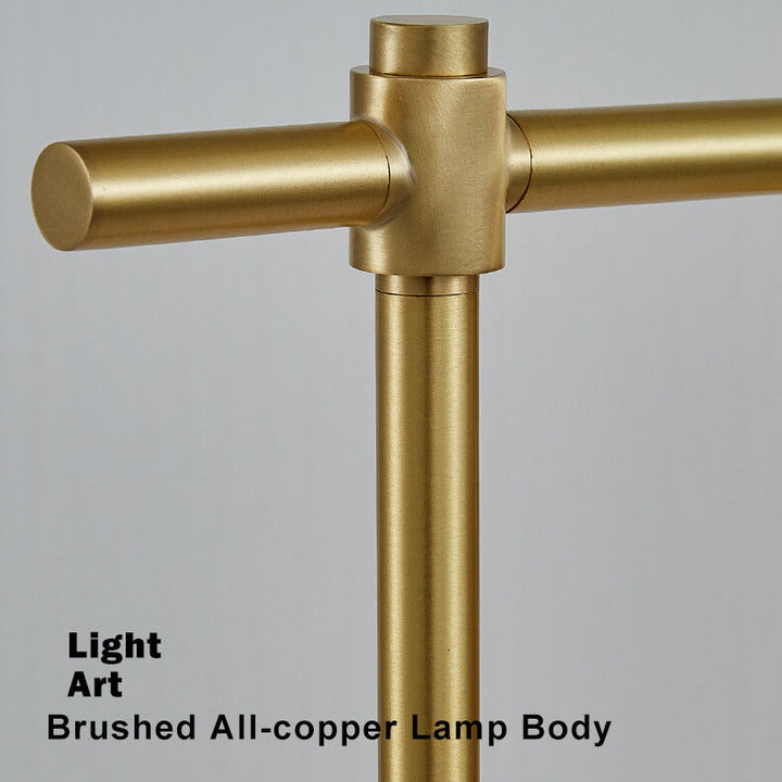 Simple All-copper 1-Light Marble Base Table Lamps