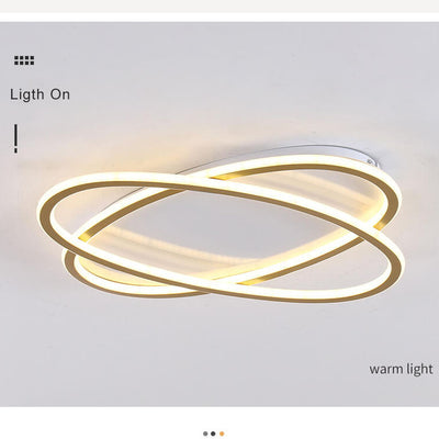إضاءة سقفية LED دائرية بحلقة 1 بتغيير الألوان الثلاثة 2 تصميم 