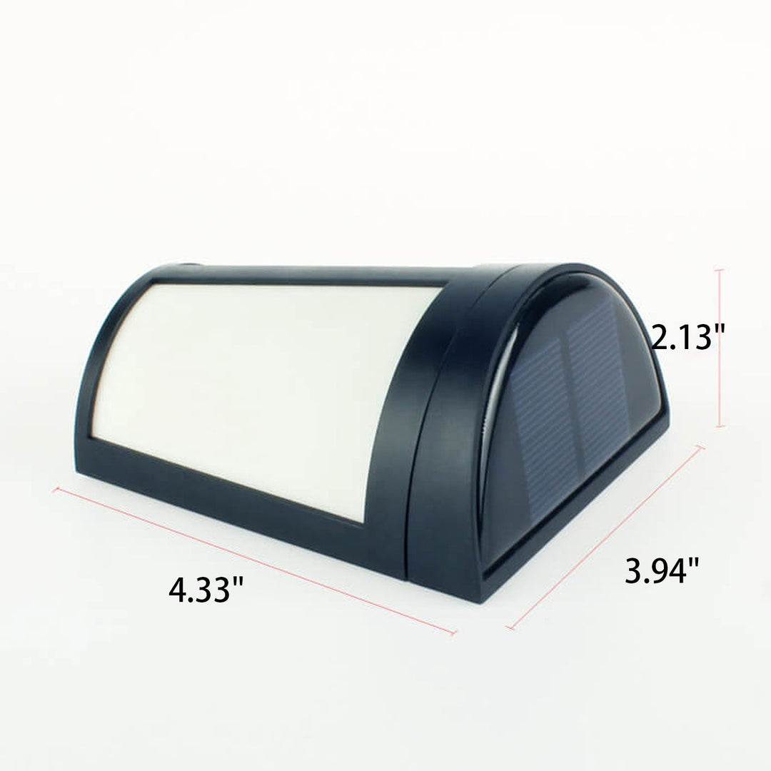 Europäische Solar 6 LED Außenbereich Patio Zaun Wandleuchte 