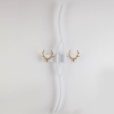 Applique Murale LED Nordic Light Luxury Strip Curve Antler 