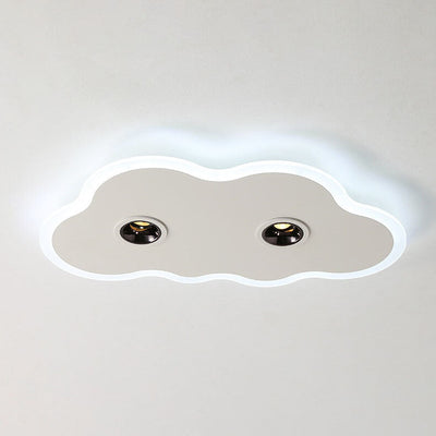 Nordic Minimalist Clouds Spotlights LED Kids Flush Mount Ceiling Light