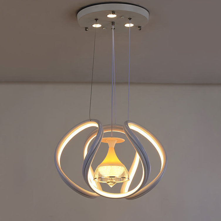 Nordic Creative Line Combination LED Chandelier