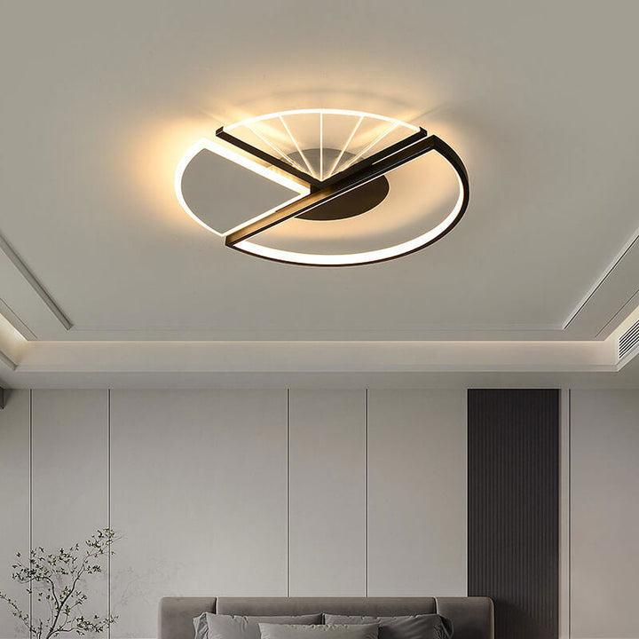 Moderne minimalistische kreative geometrische Spleißdesign LED-Deckenleuchte 