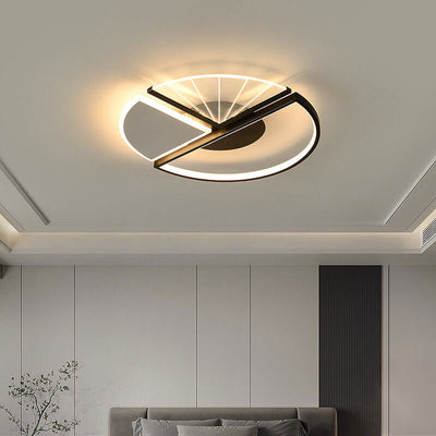 Modern Minimalist Creative Geometric Splicing Design LED Flush Mount Light