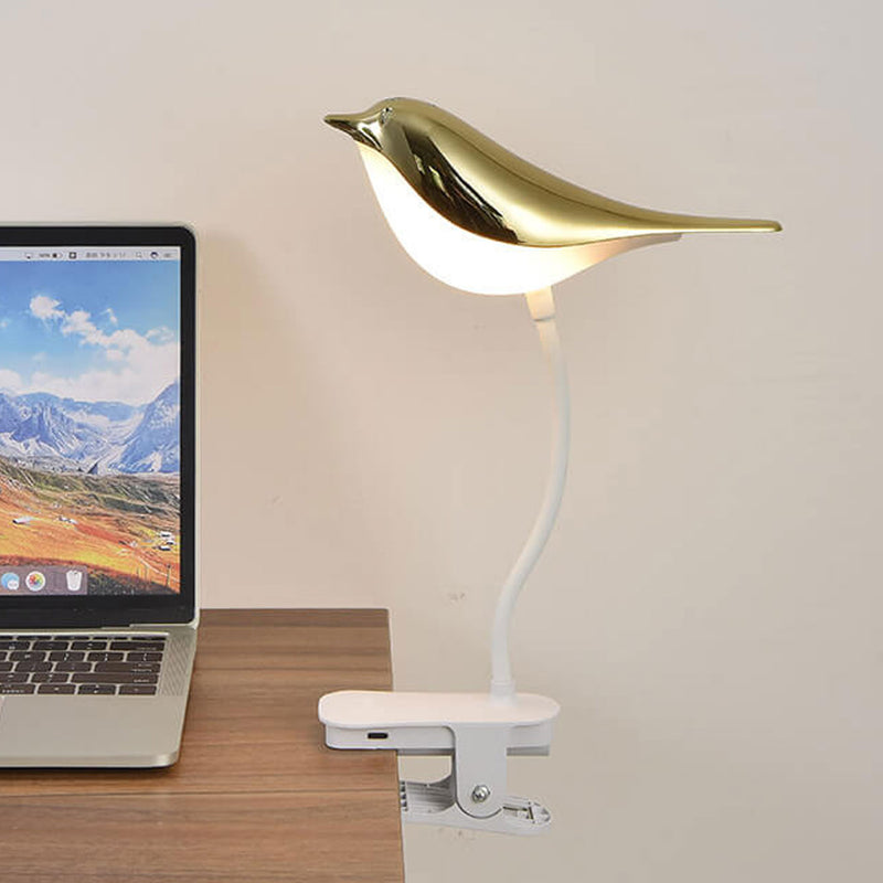 Nordic Creative Bird Clip Lade LED Nachtlicht Tischlampe