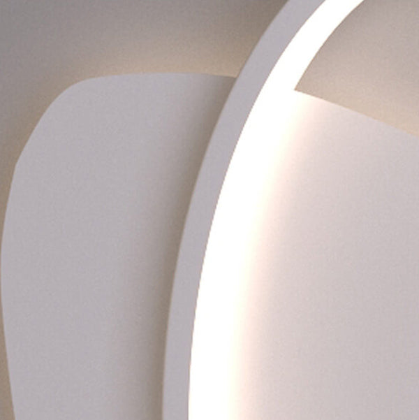 Creative Oval Dislocation Design LED Wall Sconce Lamp