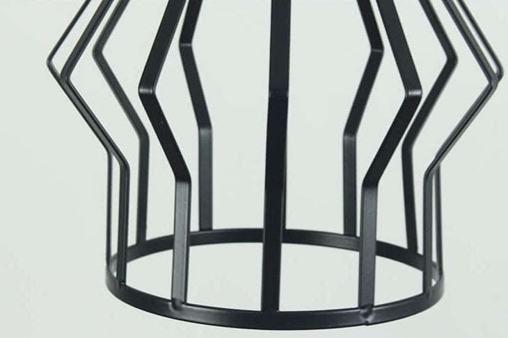 Retro Industrial Iron Creative Hollow Design 1-Light Pendant Light