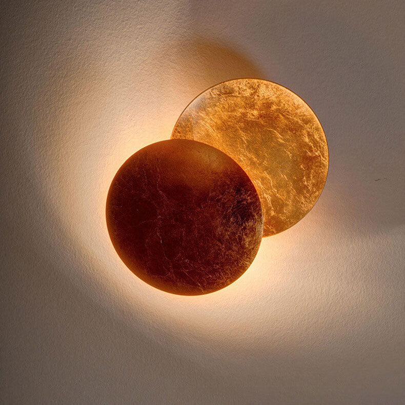 Nordic Creative Moon Eclipse Alloy LED Wall Sconce Lamp