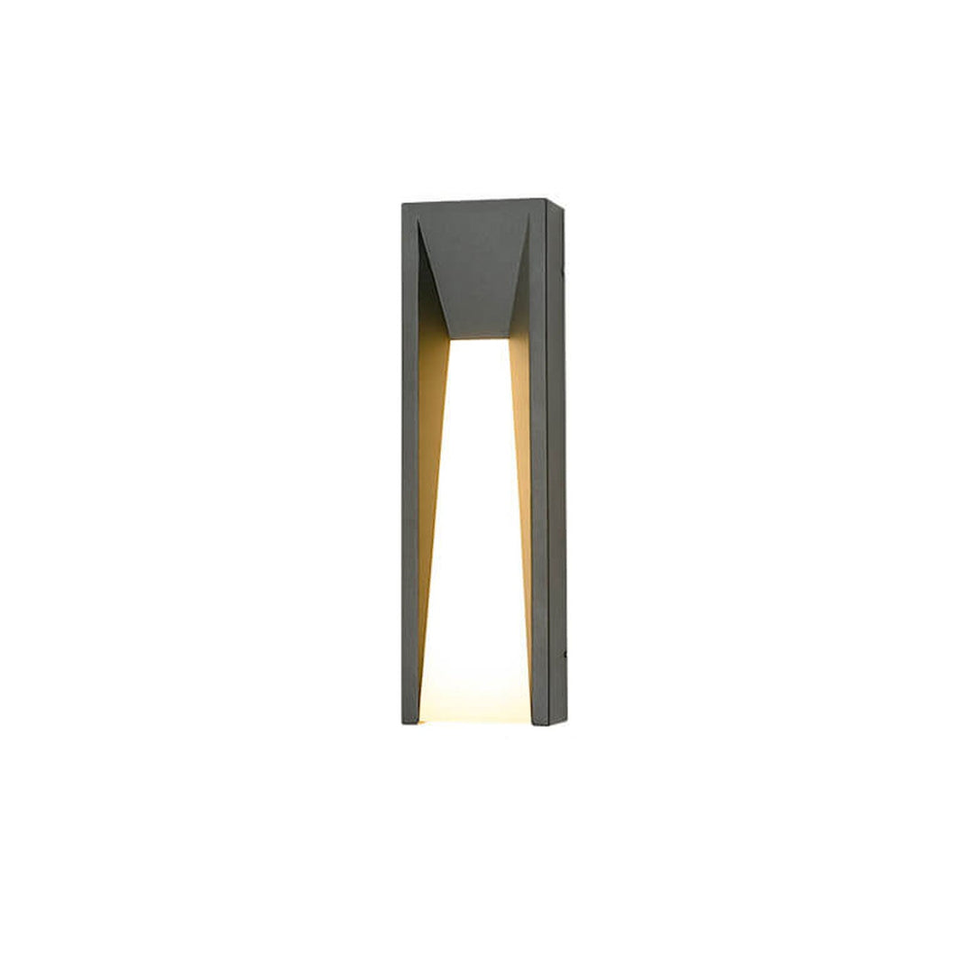 Waterproof Simple Strip Design LED Outdoor Wall Sconce Lamp